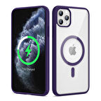 iPhone 11 Pro Max Kılıf Magsafe Wireless Şarj Özellikli Silikon Ege Kapak kılıf
