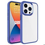 iPhone 15 Pro Max Uyumlu Zore Krom Kapak-Lavendery Gray