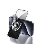 iPhone 15 Pro Max Uyumlu Zore Rika Premium Privacy Temperli Cam Ekran Koruyucu