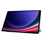Galaxy Tab S9  Uyumlu ​JOEC Smart Cover Standlı 1-1 Kılıf-Mavi