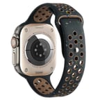Watch 7 45mm Kordon Yeni Seri 2023 KRD-02 Uyumlu Strap Kayış CLO- Siyah