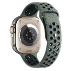 Watch 38mm Kordon Yeni Seri 2023 KRD-02 Uyumlu Strap Kayış CLO- Haki