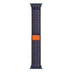 Watch 7 45mm Uyumlu KRD-91 Hasır Kordon Strap Kayış CLO- Mavi