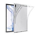 Galaxy Tab S8 Kılıf  Uyumlu ​ALT Tablet Süper Silikon Kapak-Renksiz