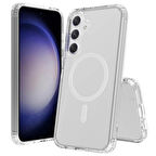 Galaxy S23 FE Uyumlu Zore Tacsafe Wireless Kapak-Renksiz