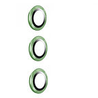 Galaxy S23 FE Uyumlu Zore Kamera Koruyucu Cam Filmi-Yeşil