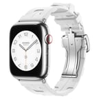 Watch 38mm Spor Görünümlü CLO KRD-94 Silikon Kordon-Beyaz