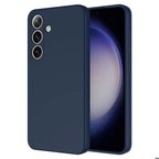 Galaxy S24 Uyumlu Zore Mara Lansman Kapak-Lacivert