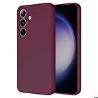 Galaxy S24 Plus Uyumlu Zore Mara Lansman Kapak-Koyu Mor