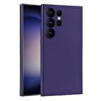 Galaxy S24 Ultra Uyumlu Zore Premier Silikon Kılıf-Lacivert
