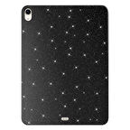 iPad Air 11 2025 M3 Simli Parlak Görünümlü ​FRMS Tablet Koton Kılıf - Siyah