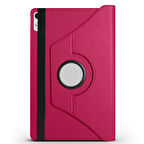 Lenovo Tab P11 11.5 (2.Nesil) TB350UF Uyumlu ​FRMS Dönebilen Standlı Kılıf-Pembe Koyu