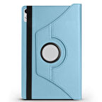 Lenovo Tab P11 11.5 (2.Nesil) TB350UF Uyumlu ​MKST Dönebilen Standlı Kılıf-Mavi