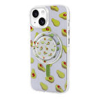 iPhone 13 Uyumlu Zore Magsafe Şarj Özellikli Tak-Çıkar Pop Soketli Zore Tiktok Kapak-Yeşil