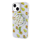 iPhone 15 Zore Magsafe Şarj Özellikli Tak-Çıkar Pop Soketli Zore Tiktok Kılıf-Yeşil