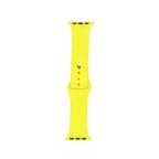 Watch Ultra 49mm Band Serisi Klasik Kordon Silikon Strap Kayış-Sarı