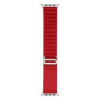 Watch Ultra 49mm CLO Band-74 Hasır Kordon-Kırmızı