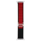 Watch 44mm CLO- Band-74 Hasır Kordon-Siyah-Kırmızı