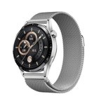 Galaxy Watch Active 2 40mm NRTK Band-12 20mm Metal Hasır Kordon-Gümüş