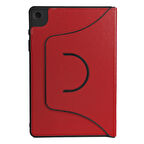 Galaxy Tab A9 Uyumlu ​FRMS Fest Dönebilen Standlı Kılıf-Kırmızı