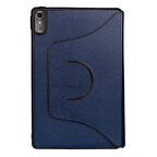 Lenovo Tab P11 11.5" (2.Nesil) Uyumlu ​EFFX Fest Dönebilen Standlı Kılıf-Lacivert