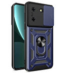 Tecno Pova 5 Kılıf Magnetik Standlı Kamera Korumalı Sürgülü Vega Kapak