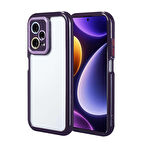 Xiaomi Redmi Note 12 Pro Plus 5G Kılıf Kamera Korumalı Renkli Kenar ve Çerçeve Tasarımlı Vitamin Kapak