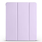 iPad Air 13 2024 Smart Cover Kalem Bölmeli Standlı 1-1 Kılıf