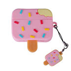 Air Pods Pro 2 Zore TPU Kabartma Figürlü İpli Airbag 37 Silikon Kılıf-NO22