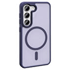 Samsung Galaxy S23 FE Kılıf Magsafe Şarj Özellikli Mat Arka Yüzey Sio Kapak