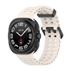 Galaxy Watch Ultra 47mm Zore KRD-118 Tırtıklı Tasarım Silikon Kordon