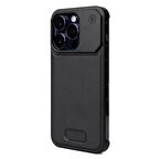 iPhone 14 Pro Max Kılıf Magsafe Şarj Özellikli Mekanizmalı Koku Hazneli Mostar Kapak