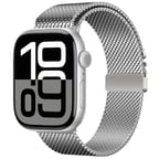 Watch 7 45mm MKST KRD-121 Metal Hasır Kordon-Gümüş