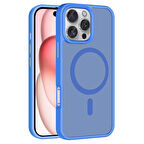 iPhone 16 Pro Kılıf Magsafe Şarj Özellikli Mat Arka Yüzey Sio Kapak