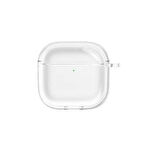 Air Pods 4 Kılıf Şeffaf Kristal Silikon Zore Airbag 14 Kılıf-Şeffaf