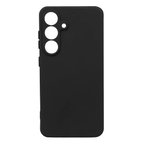 Galaxy S25 Kılıf NRTK Biye Silikon - Siyah