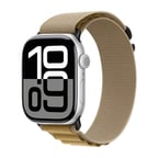Watch 10 46mm Uyumlu MKST KRD-74 Hasır Kordon-Siyah-Haki