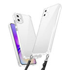 Samsung Galaxy A06 Kılıf Airbagli Takılabilir Askı Aparatlı Snap Silikon Kapak