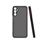 Samsung Galaxy S24 FE Kılıf Mat Kamera Korumalı Renkli Tuşlu Sert Silikon Hux Kapak