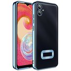 Galaxy A06 Kılıf Kamera Korumalı Logo Gösteren Zore Omega Kapak