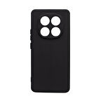 Xiaomi Redmi Note 14 Pro 5G Uyumlu Kılıf Zore Biye Silikon-Siyah