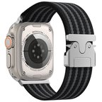Watch 49mm MKST KRD-133 Naylon Kumaş Hasır Örgülü Kordon - Siyah