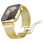 Watch 10 46mm MKST KRD-137 Metal Hasır Kordon - Gold