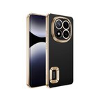 Xiaomi Uyumlu Redmi Note 14 Pro 5G Kılıf Kamera Korumalı Logo Gösteren Zore Omega Kapak