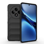 Oppo Reno 11FS Kılıf Esnek TPU Oyuklu Arka Yüzey Tasarımlı Etnik Silikon Kapak