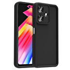 İnfinix Hot 30İ Kılıf Kamera Korumalı MBTM Ananas Kapak - Siyah