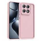 14T Pro Kılıf Kamera Korumalı ZYL Ananas Kapak - Pembe