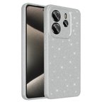 Xiaomi Uyumlu Redmi Note 14 5G Kılıf Kamera Korumalı Simli Lüks Zore Koton Kapak