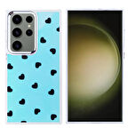 Galaxy S25 Ultra Kılıf Airbag Tasarımlı SYS Hadra Kapak - Kalp