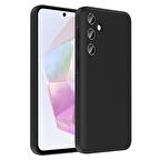 Galaxy A56 Kılıf Kamera Korumalı Kartlık Hazneli EFFX Vitra Kapak - Siyah